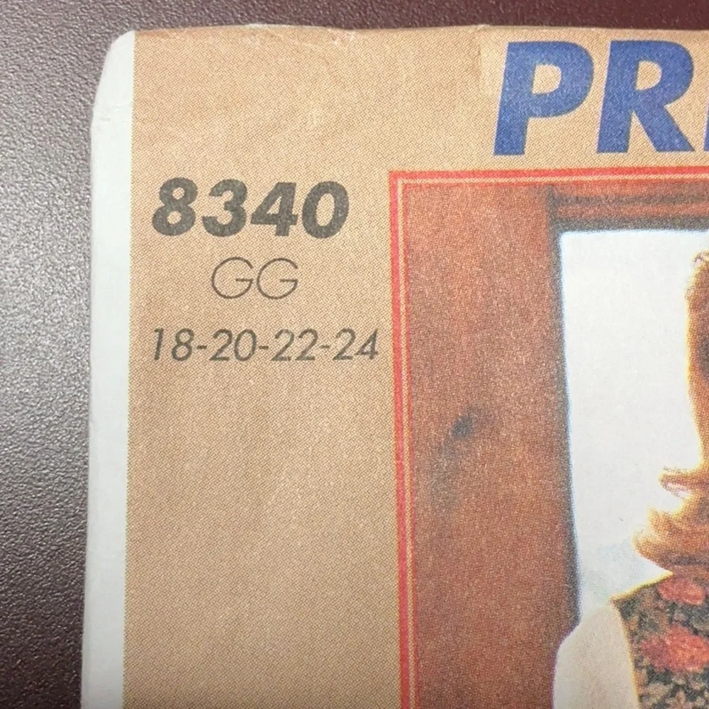 McCall's Easy Stitch 'n Save 8340 Dress Pattern